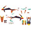 Dekalkit Factory Grafik Komplett Vit BLACKBIRD RACING – miniatyr 2