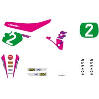 Dekalkit Grön/rosa/vit TECNOSEL