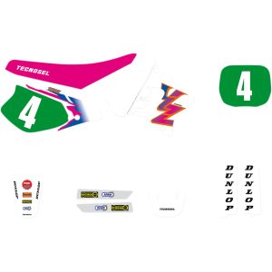 Dekalkit Grön/rosa/vit TECNOSEL