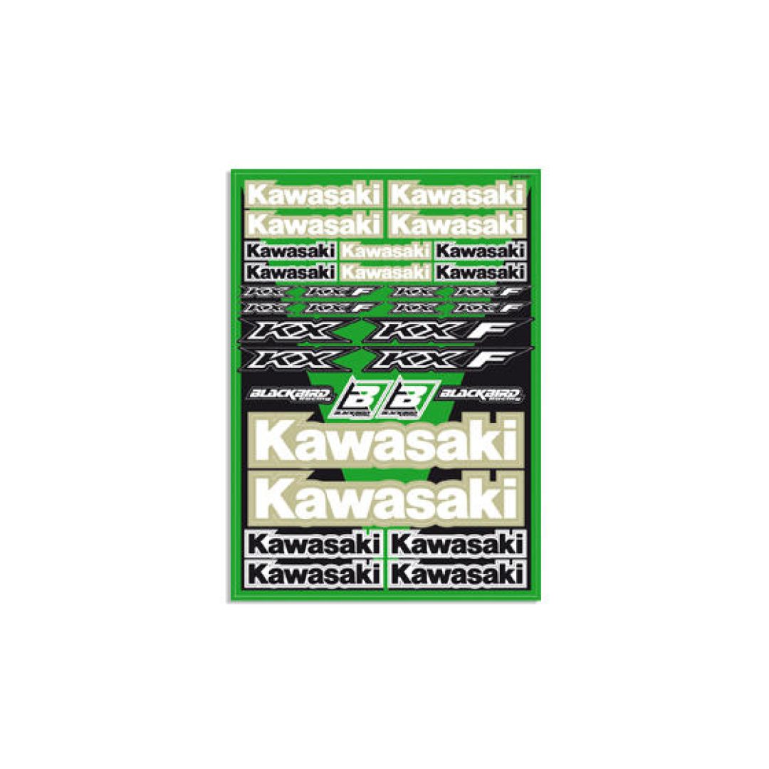 Dekalkit Kawasaki BLACKBIRD RACING Dekalkit