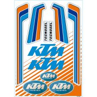 Dekalkit Med Logo Blå/orange/vit TECNOSEL