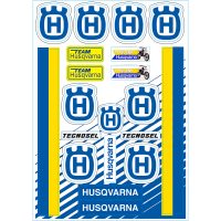 Dekalkit Med Logo Blå/vit/gul TECNOSEL