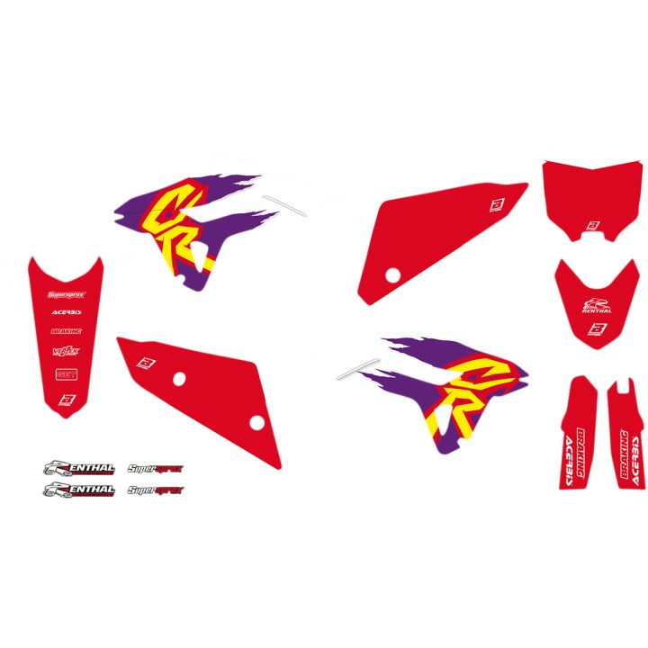 Dekalkit Retro Blackbird Racing Grafikkit – bild 2