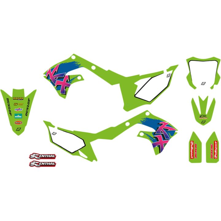 Dekalkit Retro Blackbird Racing Grafikkit – bild 2