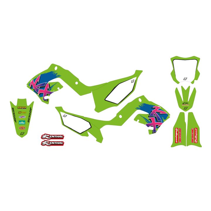 Dekalkit Retro Blackbird Racing Grafikkit – bild 2