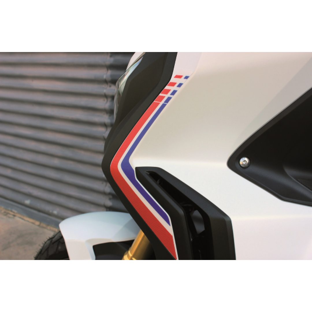 Dekalkit Scooter Blå/röd/vit UNIRACING Dekalkit – bild 4