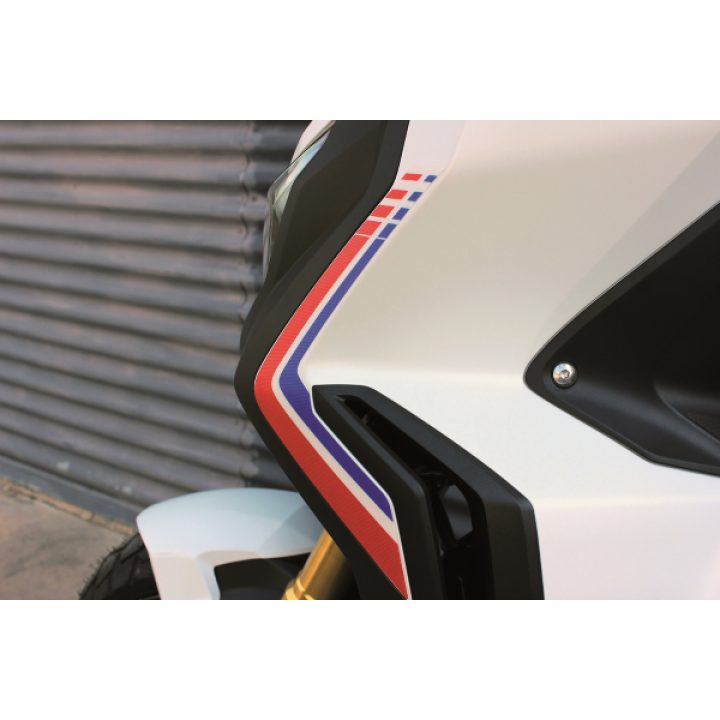 Dekalkit Scooter Blå/röd/vit UNIRACING Dekalkit – bild 4