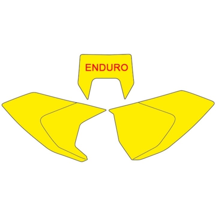Dekalkit Svart Husqvarna TE/FE Blackbird Racing – bild 2