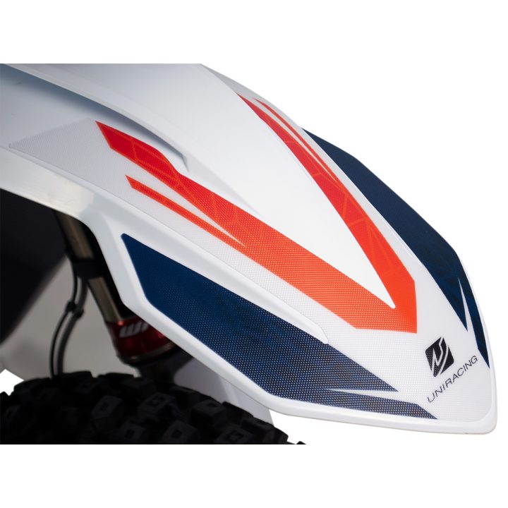 Dekalkit Svart/orange/vit UNIRACING Dekorationssats – bild 2