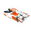 Dekalkit Svart/orange/vit UNIRACING Dekorationssats – miniatyr 1