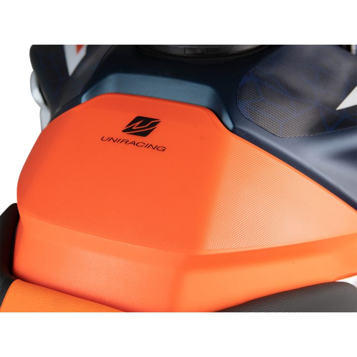 Dekalkit Svart/orange/vit UNIRACING Dekorationssats – bild 2