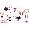 Dekalkit Svart/rosa/lila/vit BLACKBIRD RACING Grafikkit – miniatyr 1