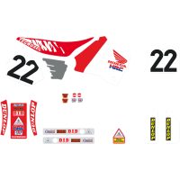 Dekalkit Team Honda USA 1991 TECNOSEL