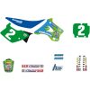 Dekalkit Team Kawasaki 1996 TECNOSEL Grafikkit – miniatyr 1