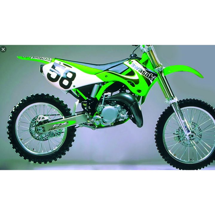 Dekalkit Team OEM Kawasaki 2000 TECNOSEL Grafikkit – bild 2