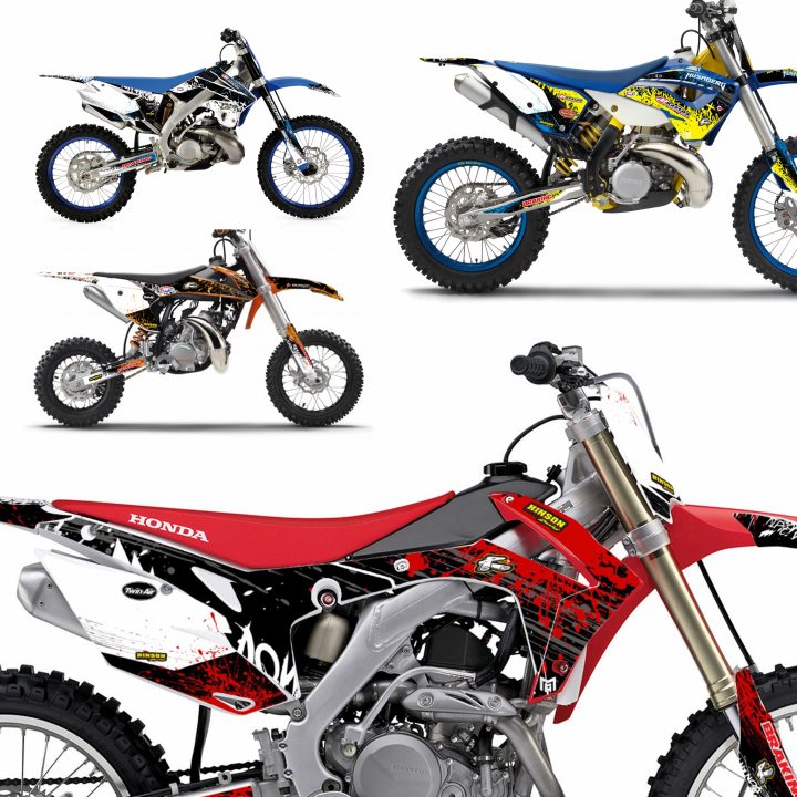 Dekalkitt Komplett Splash Logo Motoaction Fullkit – bild 2
