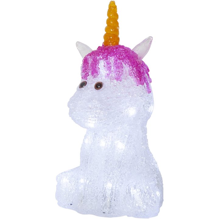 Dekorationsfigur Crystaline Vit Star Trading – bild 7