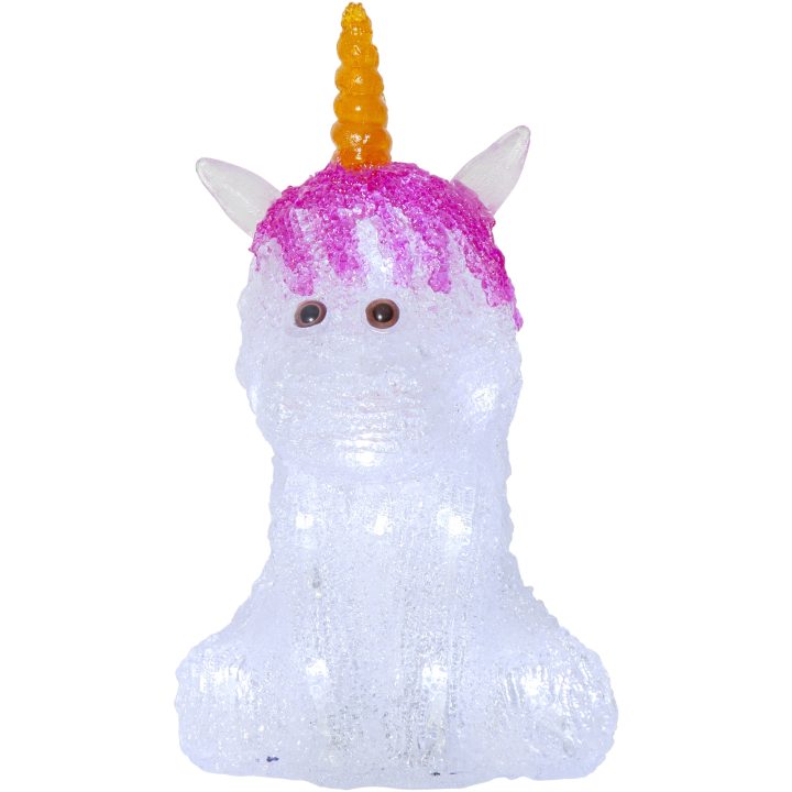 Dekorationsfigur Crystaline Vit Star Trading – bild 5