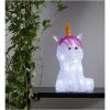 Dekorationsfigur Crystaline Vit Star Trading – miniatyr 3