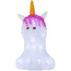 Dekorationsfigur Crystaline Vit Star Trading – miniatyr 1