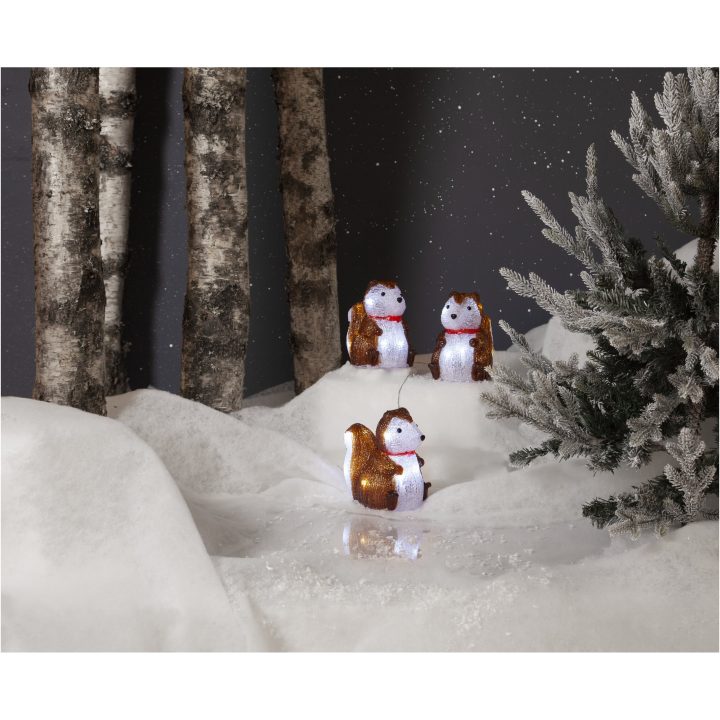 Dekorationsfigur Crystalo Brun Star Trading – bild 5