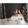 Dekorationsfigur Crystalo Brun Star Trading – miniatyr 1