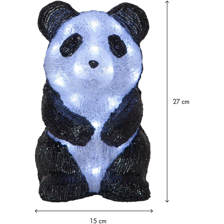 Dekorationsfigur Crystalo Svart Star Trading – bild 5