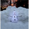 Dekorationsfigur Crystalo Transparent Star Trading Snögubbe – miniatyr 5