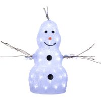 Dekorationsfigur Crystalo Transparent Star Trading