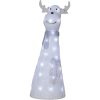 Dekorationsfigur Crystalo Vit Star Trading Älg – miniatyr 1