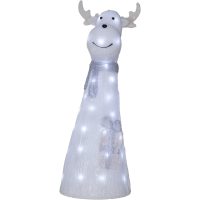 Dekorationsfigur Crystalo Vit Star Trading