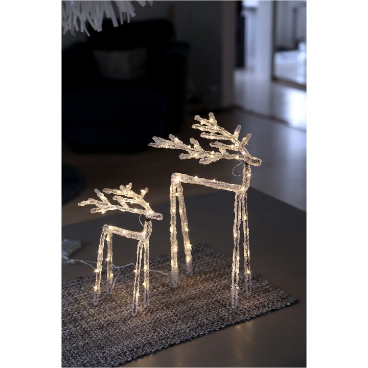 Dekorationsfigur Icy Transparent Star Trading – bild 5