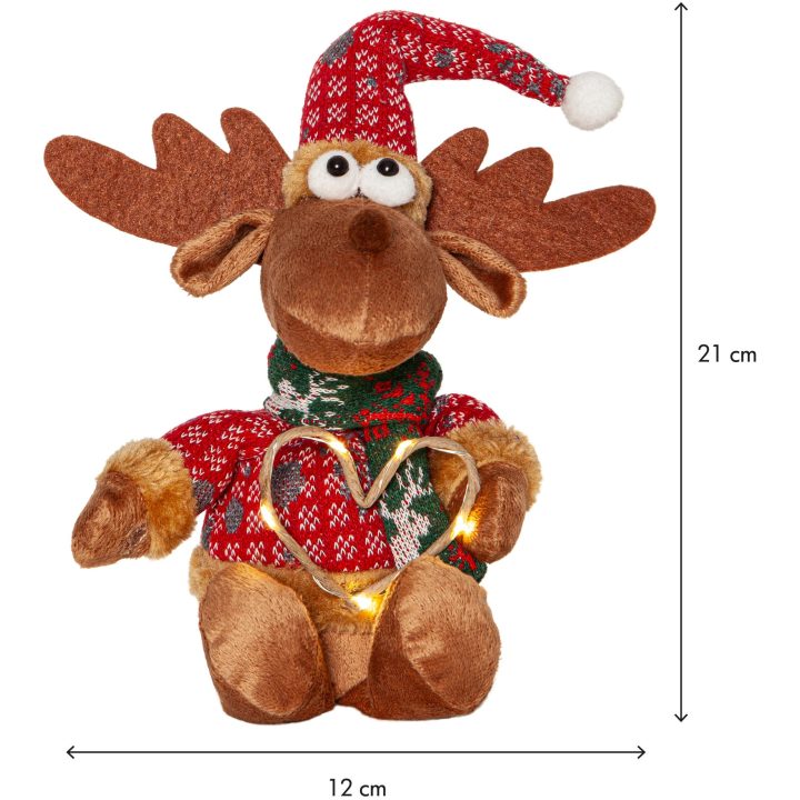 Dekorationsfigur Joylight Brun Star Trading – bild 5