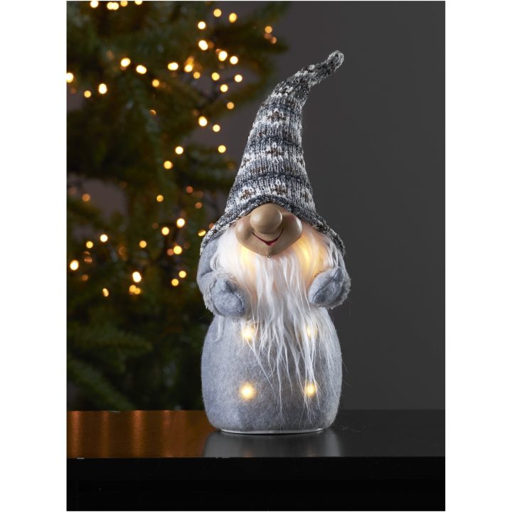 Dekorationsfigur Joylight Grå Star Trading – bild 3