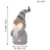 Dekorationsfigur Joylight Grå Star Trading – miniatyr 2