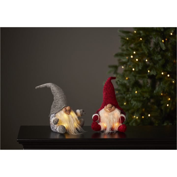 Dekorationsfigur Joylight Grå Star Trading – bild 5