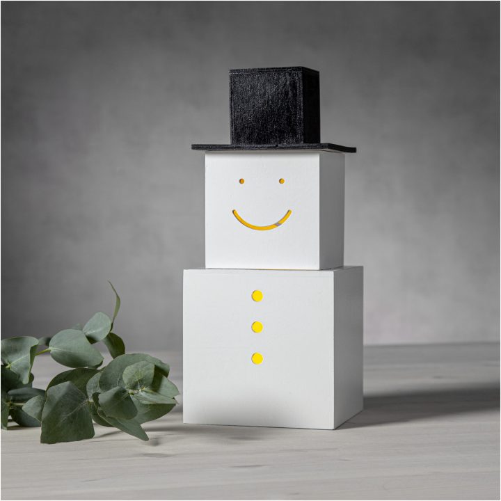 Dekorationsfigur SNOWMAN STAR TRADING – bild 2