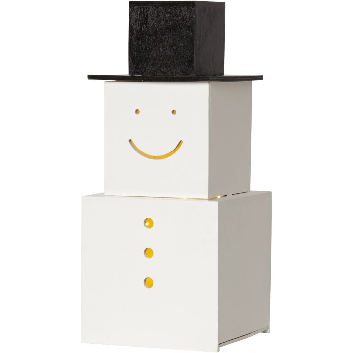 Dekorationsfigur SNOWMAN STAR TRADING – bild 3