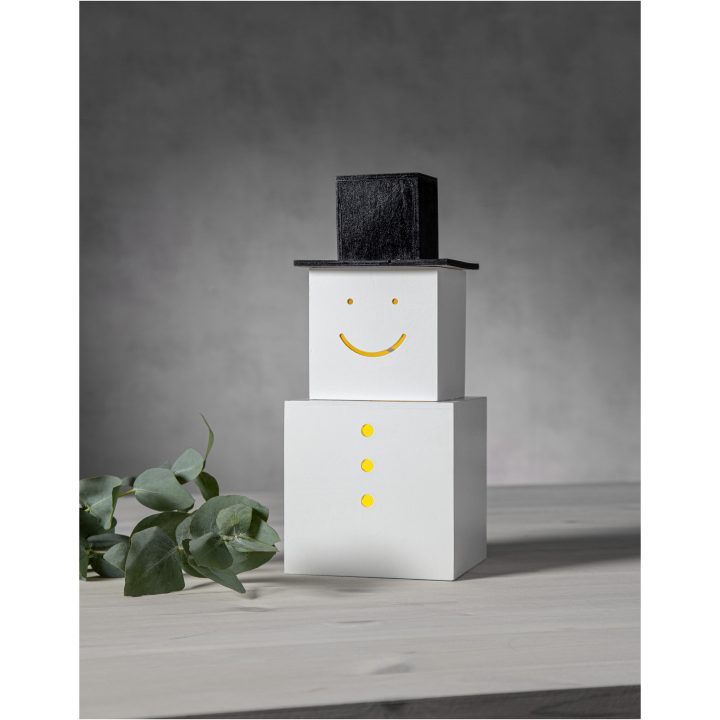 Dekorationsfigur SNOWMAN STAR TRADING – bild 4