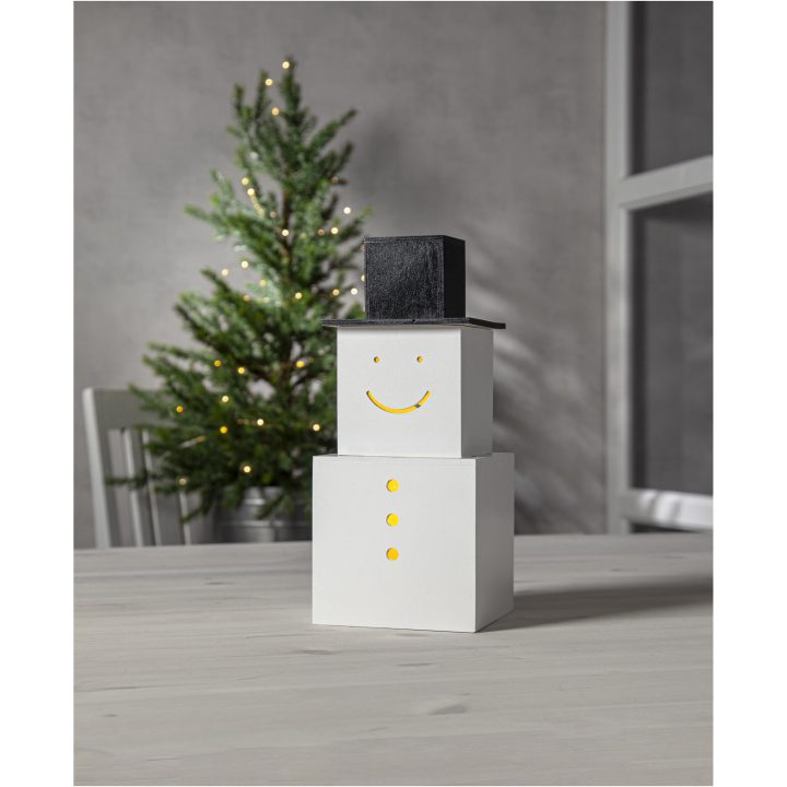 Dekorationsfigur SNOWMAN STAR TRADING – bild 5
