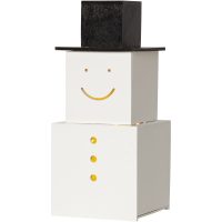 Dekorationsfigur SNOWMAN STAR TRADING