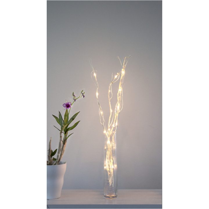 Dekorationskvist Willow DewDrop Natur Star Trading – bild 6