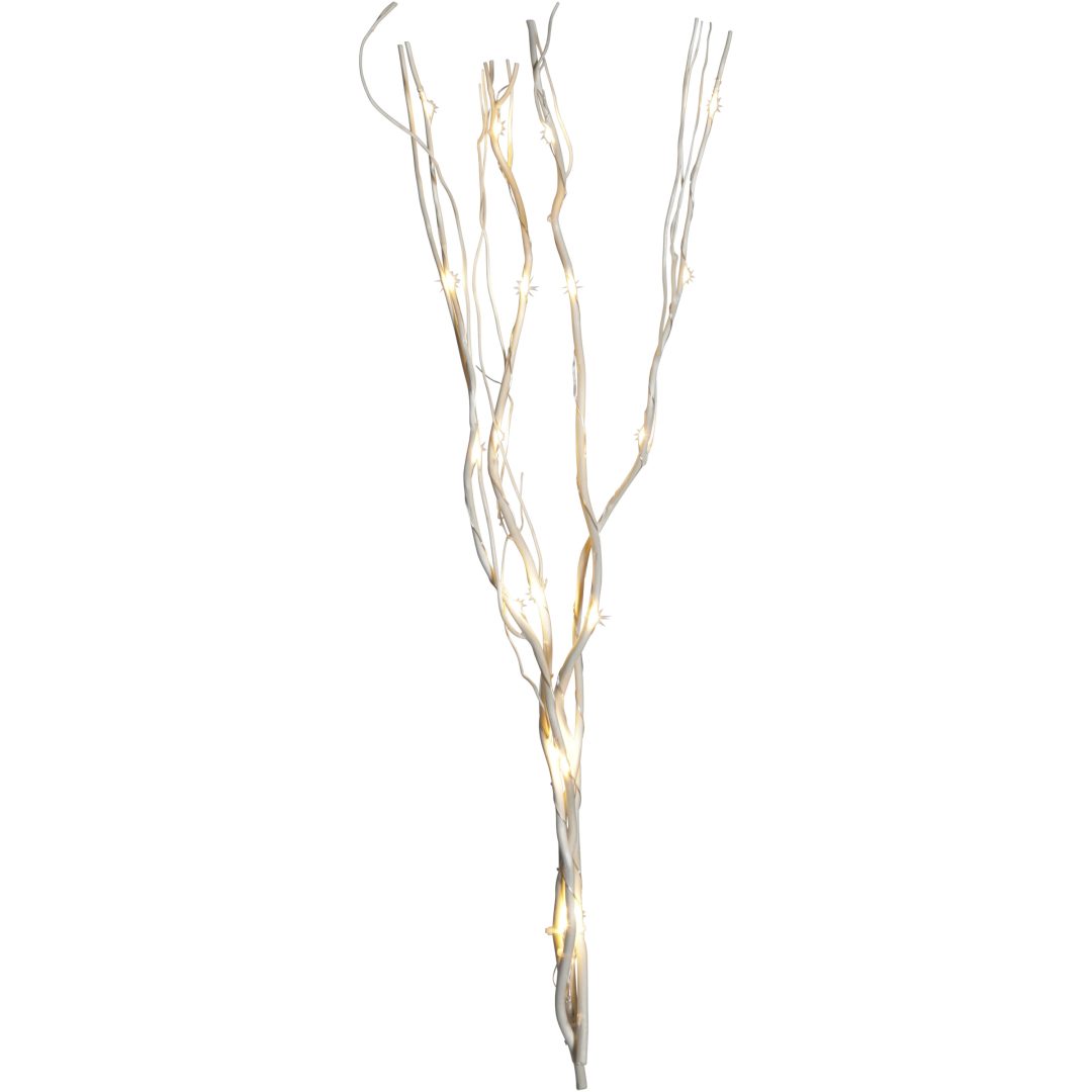 Dekorationskvist Willow DewDrop Natur Star Trading