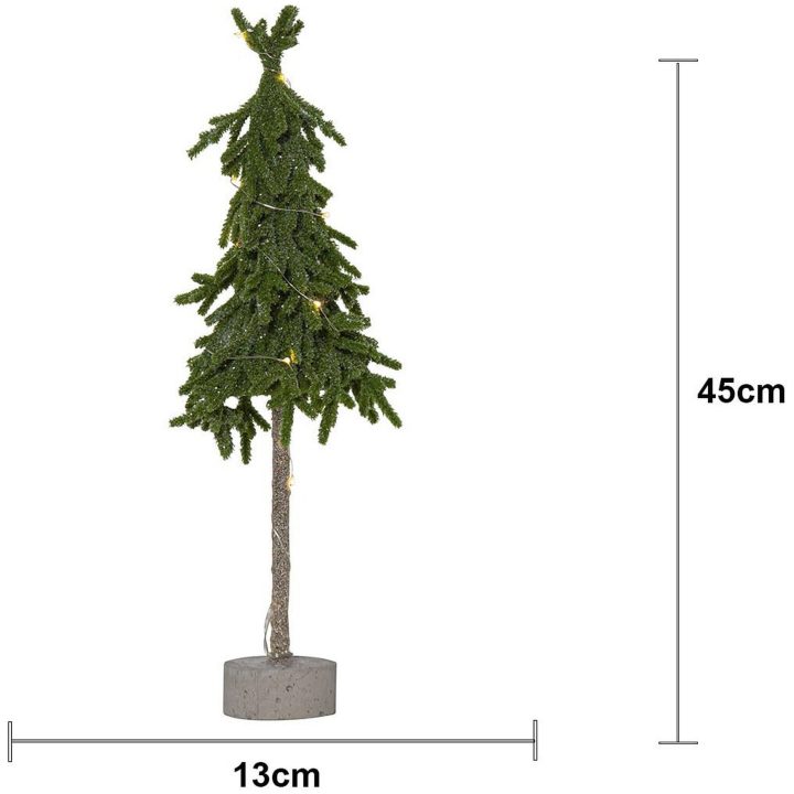 Dekorationsträd Lummer Grön Star Trading 45 cm – bild 6