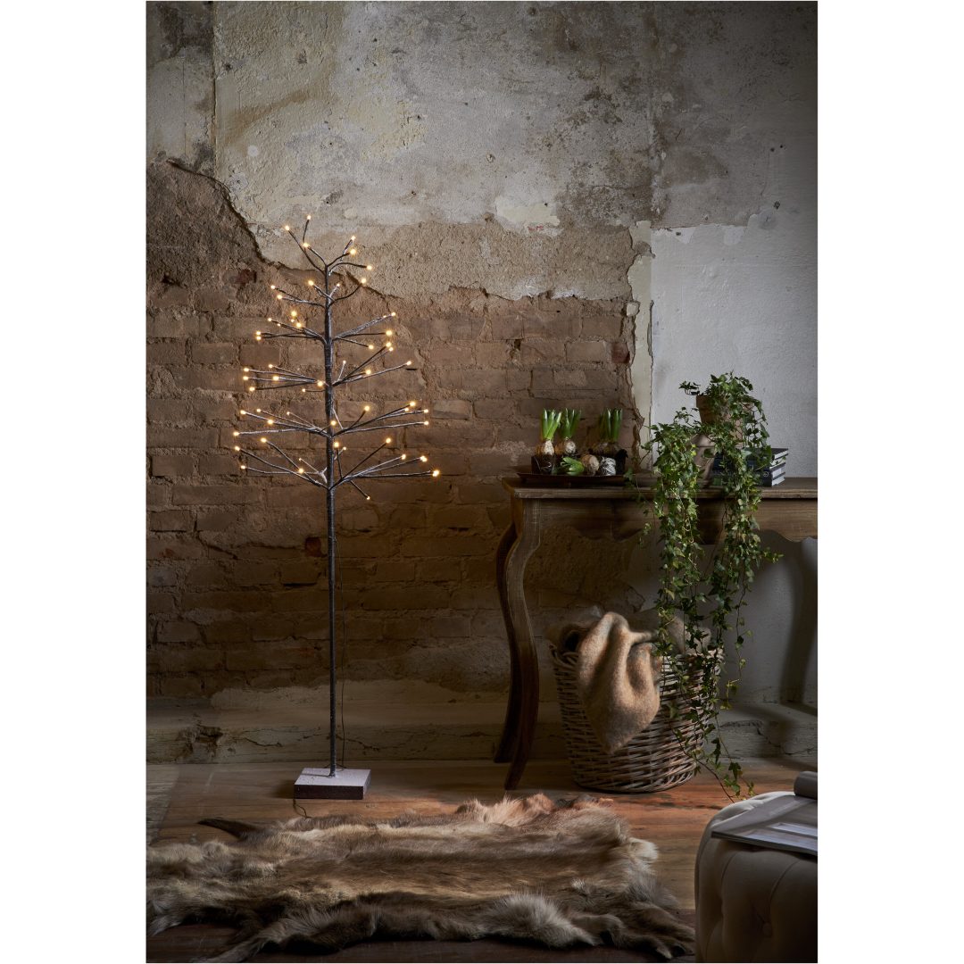 Dekorationsträd Snowfrost Tree Brun Star Trading – bild 6