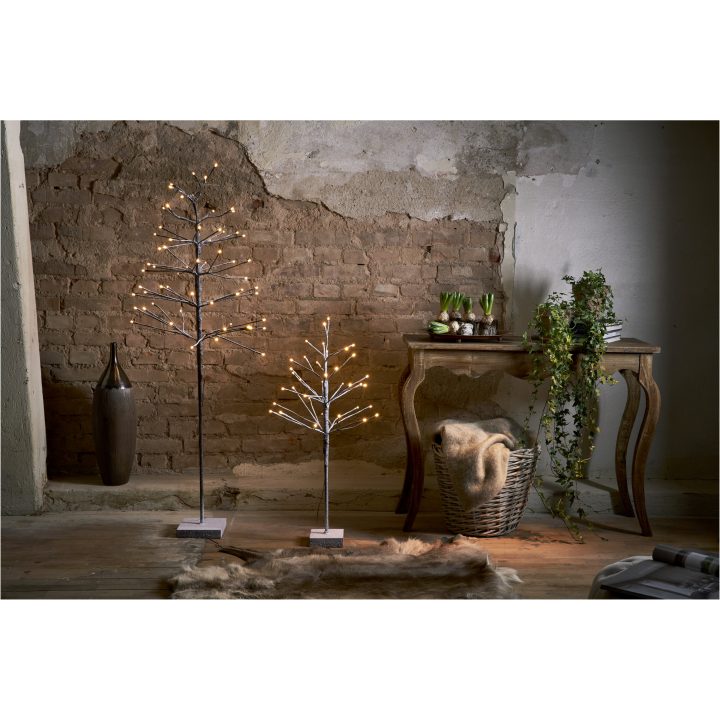 Dekorationsträd Snowfrost Tree Brun Star Trading – bild 4