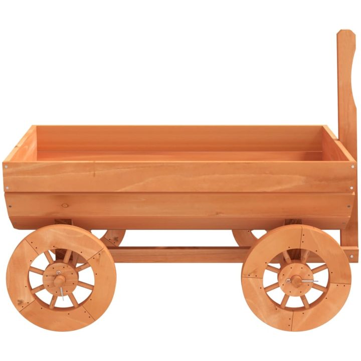 Dekorativ vagn 70x43x54 cm Massivt granträ vidaXL – bild 4
