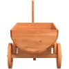 Dekorativ vagn 70x43x54 cm Massivt granträ vidaXL – miniatyr 5