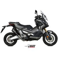 Delta Race Muffler Steel Black/Carbon End Cap Honda X-ADV 750 Mivv
