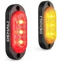 DENALI T3-S™ Smart Turn Signal & DRL Pods for Motorcycles - Rear